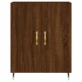 Tall oak brown plywood sideboard 69.5x34x180 cm by vidaXL, Sideboards - Ref: Foro24-3189236, Price: 133,58 €, Discount: %