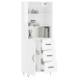 High glossy white plywood sideboard 69.5x34x180 cm by vidaXL, Sideboards - Ref: Foro24-3189439, Price: 144,99 €, Discount: %