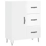 High glossy white plywood sideboard 69.5x34x180 cm by vidaXL, Sideboards - Ref: Foro24-3189439, Price: 144,99 €, Discount: %