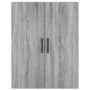 Aparador alto madera contrachapada gris sonoma 69,5x34x180 cm de vidaXL, Aparadores - Ref: Foro24-3195761, Precio: 167,99 €, ...