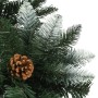 Artificial Christmas tree illuminated with lights and pine cones 150 cm by vidaXL, Christmas trees - Ref: Foro24-3077746, Pri...