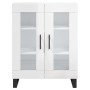 Tall white glossy plywood sideboard 69.5x34x180 cm by vidaXL, Sideboards - Ref: Foro24-3195757, Price: 172,99 €, Discount: %