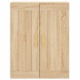 Aparador alto madera contrachapada color roble 69,5x34x180 cm de vidaXL, Aparadores - Ref: Foro24-3199932, Precio: 164,83 €, ...