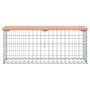 Gabion design garden bench Douglas fir wood 103x31.5x42cm by vidaXL, garden benches - Ref: Foro24-834351, Price: 91,63 €, Dis...