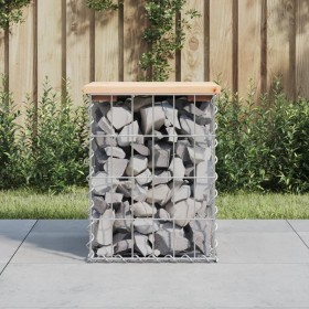 Gabion design garden bench solid pine wood 33x31x42 cm by vidaXL, garden benches - Ref: Foro24-834326, Price: 30,09 €, Discou...