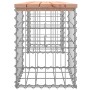 Gabion design garden bench Douglas fir wood 103x31x42 cm by vidaXL, garden benches - Ref: Foro24-834330, Price: 59,91 €, Disc...