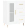 Aparador alto madera contrachapada blanco 69,5x34x180 cm de vidaXL, Aparadores - Ref: Foro24-3199929, Precio: 180,98 €, Descu...