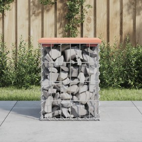 Gabion design garden bench Douglas fir wood 33x31x42 cm by vidaXL, garden benches - Ref: Foro24-834327, Price: 30,99 €, Disco...