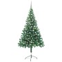 Árbol de Navidad artificial con luces y bolas 380 ramas 150 cm de vidaXL, Arboles de navidad - Ref: Foro24-3077660, Precio: 4...