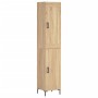 Sonoma oak plywood sideboard 34.5x34x180 cm by vidaXL, Sideboards - Ref: Foro24-3200132, Price: 97,08 €, Discount: %