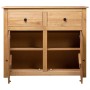 Panama style solid pine wood sideboard 93x40x80 cm by vidaXL, Sideboards - Ref: Foro24-282697, Price: 189,74 €, Discount: %