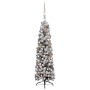 Vorbeleuchteter Weihnachtsbaum mit Lichtern und grünen Kugeln 150 cm von vidaXL, Weihnachtsbäume - Ref: Foro24-3077856, Preis...