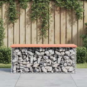 Gabion design garden bench Douglas fir wood 103x44x42 cm by vidaXL, garden benches - Ref: Foro24-834360, Price: 107,06 €, Dis...