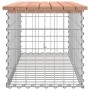 Gabionen-Design-Gartenbank aus Douglasie, 103 x 44 x 42 cm von vidaXL, Gartenbänke - Ref: Foro24-834360, Preis: 105,99 €, Rab...