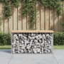 Gabionen-Design-Gartenbank aus massivem Kiefernholz, 83 x 31,5 x 42 cm von vidaXL, Gartenbänke - Ref: Foro24-834347, Preis: 6...