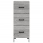 Aparador alto madera contrachapada gris Sonoma 34,5x34x180 cm de vidaXL, Aparadores - Ref: Foro24-3199239, Precio: 119,57 €, ...