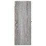 Wandschränke 2 Stk. Sonomagraues Holzwerkstoff von vidaXL, Sideboards - Ref: Foro24-3197919, Preis: 166,04 €, Rabatt: %