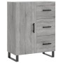 Aparador alto madera contrachapada gris sonoma 69,5x34x180 cm de vidaXL, Aparadores - Ref: Foro24-3189475, Precio: 160,99 €, ...