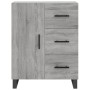 High sideboard sonoma gray plywood 69.5x34x180 cm by vidaXL, Sideboards - Ref: Foro24-3189475, Price: 160,83 €, Discount: %