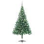 Künstlicher Weihnachtsbaum mit Lichtern und Kugeln 230 Äste 120 cm von vidaXL, Weihnachtsbäume - Ref: Foro24-3077659, Preis: ...