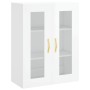 Wall cabinets 2 pcs glossy white engineered wood by vidaXL, Sideboards - Ref: Foro24-3197923, Price: 221,58 €, Discount: %