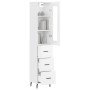 High glossy white plywood sideboard 34.5x34x180 cm by vidaXL, Sideboards - Ref: Foro24-3199251, Price: 124,70 €, Discount: %