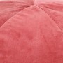 Pink cotton velvet pouf 50x35 cm by vidaXL, Ottomans - Ref: Foro24-284041, Price: 53,00 €, Discount: %