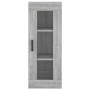 Aparador alto madera contrachapada gris Sonoma 34,5x34x180 cm de vidaXL, Aparadores - Ref: Foro24-3199303, Precio: 113,34 €, ...