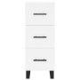 Tall white plywood sideboard 34.5x34x180 cm by vidaXL, Sideboards - Ref: Foro24-3199257, Price: 123,99 €, Discount: %