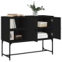 Engineered wood black sideboard 100x40x79.5 cm by vidaXL, Sideboards - Ref: Foro24-831818, Price: 87,81 €, Discount: %