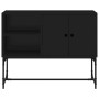 Engineered wood black sideboard 100x40x79.5 cm by vidaXL, Sideboards - Ref: Foro24-831818, Price: 87,81 €, Discount: %