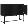 Engineered wood black sideboard 100x40x79.5 cm by vidaXL, Sideboards - Ref: Foro24-831818, Price: 87,81 €, Discount: %