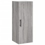 Aparador alto madera contrachapada gris Sonoma 34,5x34x180 cm de vidaXL, Aparadores - Ref: Foro24-3198879, Precio: 122,94 €, ...