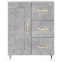 Concrete gray plywood tall sideboard 69.5x34x180 cm by vidaXL, Sideboards - Ref: Foro24-3195999, Price: 151,20 €, Discount: %