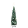 Pre-lit Christmas tree with lights and green balls 240 cm by vidaXL, Christmas trees - Ref: Foro24-3077854, Price: 111,67 €, ...