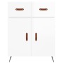 High glossy white plywood sideboard 69.5x34x180 cm by vidaXL, Sideboards - Ref: Foro24-3198123, Price: 156,99 €, Discount: %