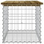 Gabion design garden bench impregnated pine wood 63x44x42 cm by vidaXL, garden benches - Ref: Foro24-834355, Price: 52,66 €, ...