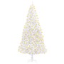 Árbol de Navidad artificial preiluminado con luces blanco 300cm de vidaXL, Arboles de navidad - Ref: Foro24-3077736, Precio: ...