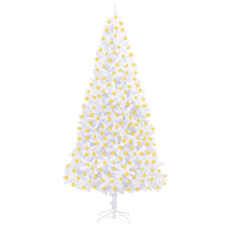 Árbol de Navidad artificial preiluminado con luces blanco 300cm de vidaXL, Arboles de navidad - Ref: Foro24-3077736, Precio: ...