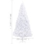 Vorbeleuchteter künstlicher Weihnachtsbaum mit weißen Lichtern, 300 cm von vidaXL, Weihnachtsbäume - Ref: Foro24-3077736, Pre...