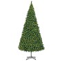 Vorbeleuchteter künstlicher Weihnachtsbaum mit grünen Lichtern, 500 cm von vidaXL, Weihnachtsbäume - Ref: Foro24-3077739, Pre...