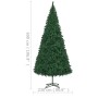 Vorbeleuchteter künstlicher Weihnachtsbaum mit grünen Lichtern, 500 cm von vidaXL, Weihnachtsbäume - Ref: Foro24-3077739, Pre...