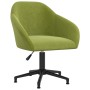 Silla de comedor giratoria de terciopelo verde claro de vidaXL, Sillas de comedor - Ref: Foro24-330570, Precio: 119,78 €, Des...