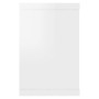 Cube wall shelf 6 units glossy white plywood 60x15x23cm by vidaXL, Shelves and shelves - Ref: Foro24-807153, Price: 59,65 €, ...