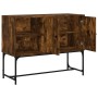 Smoked oak engineered wood sideboard 100x40x79.5 cm by vidaXL, Sideboards - Ref: Foro24-831820, Price: 72,12 €, Discount: %