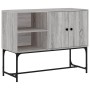 Aparador de madera de ingeniería gris Sonoma 100x40x79,5 cm de vidaXL, Aparadores - Ref: Foro24-831821, Precio: 74,38 €, Desc...