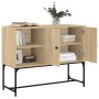 Aparador de madera de ingeniería roble Sonoma 100x40x79,5 cm de vidaXL, Aparadores - Ref: Foro24-831819, Precio: 70,88 €, Des...