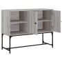 Sonoma gray engineered wood sideboard 100x40x79.5 cm by vidaXL, Sideboards - Ref: Foro24-831821, Price: 74,46 €, Discount: %