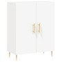 Tall white plywood sideboard 69.5x34x180 cm by vidaXL, Sideboards - Ref: Foro24-3189237, Price: 145,97 €, Discount: %