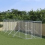 Outdoor kennel silver galvanized steel 2x10x2 m by vidaXL, Dog kennels and fences - Ref: Foro24-3190453, Price: 396,99 €, Dis...